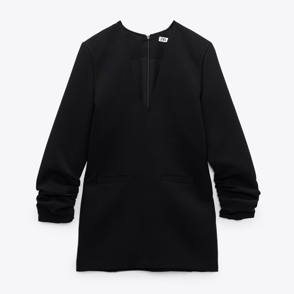 ZARA Mini Dress with shoulder pads